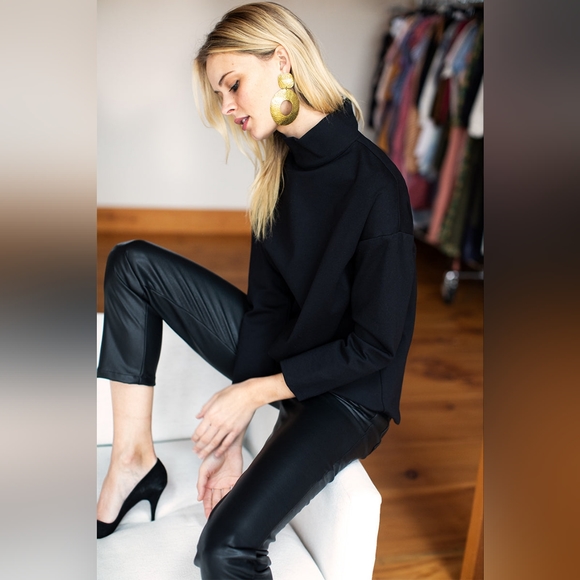 《 Emerson Fry 》NWOT Ponte Funnel Top - Picture 11 of 13